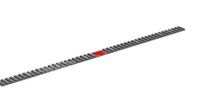 Outer Belt L/H 265 Double Cams - One Notch 75/35