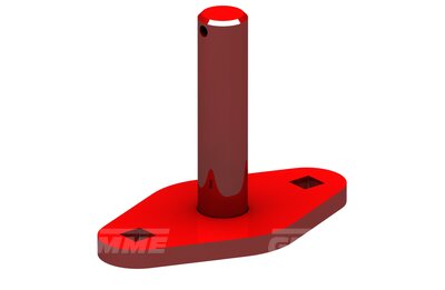 Deflector Plate-Bracket