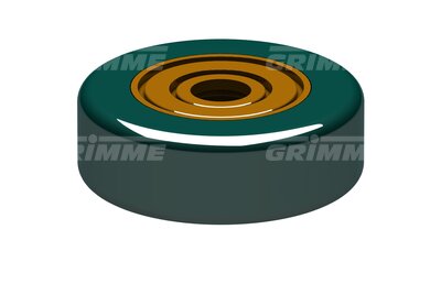 Rolle ohne Kragen