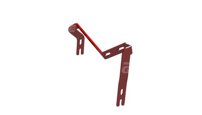 Scraper Mounting Rear L/H