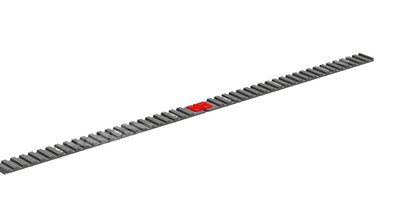 Outer Belt R/H 265 Double Cams - One Notch 75/35