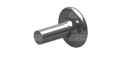 Wide Headed Rivet 5x14