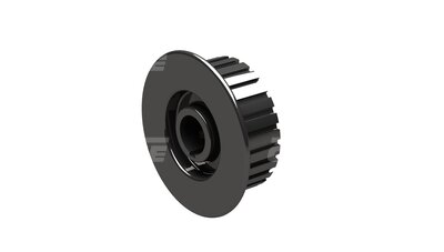 Antriebsrolle mit Kragen