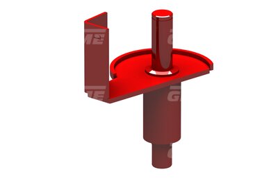 UMLENKROLLENHALTER LINKS