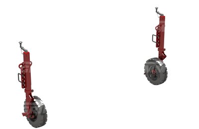 STUETZRAEDER VORNE MECH