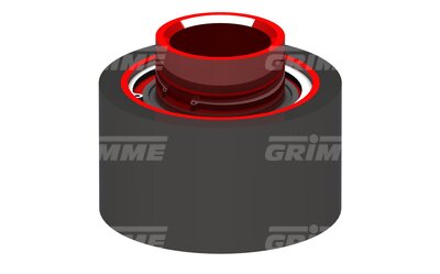 Rolle ohne Kragen