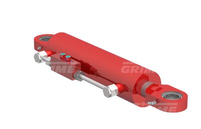 Double Acting Hydraulic Cylinder With Relief Valve Block