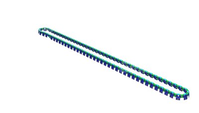 Roller Chain L/H 28,58/162/81