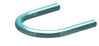 U-Bolt M8x52x65 Galvanized