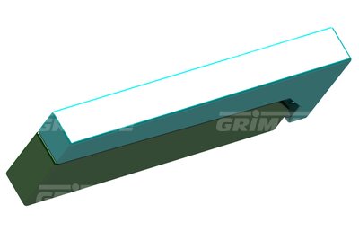 Wedge Strip 36.6 Green