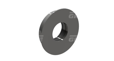 Rolle mit Kragen A-Ø123 x I-Ø62 x 31mm