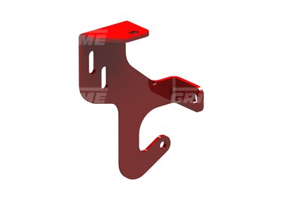 Protecting Bracket Rear