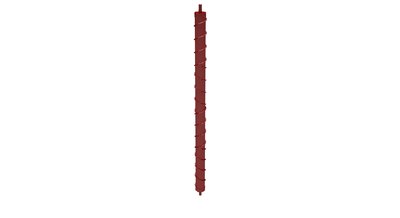 Spiral Roller Beschichtet