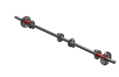 2. Main Web Drive Shaft Open