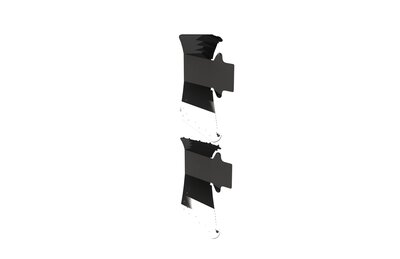 Plastic Material Speed Hood Plate XL Bulbous RW90 2-Row