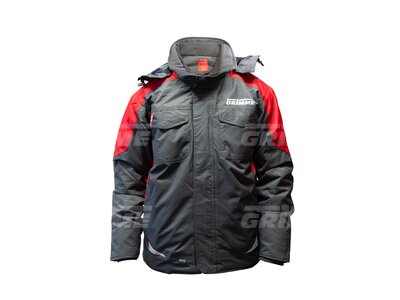 WINTERJACKE ANTHRAZIT/ROT XS