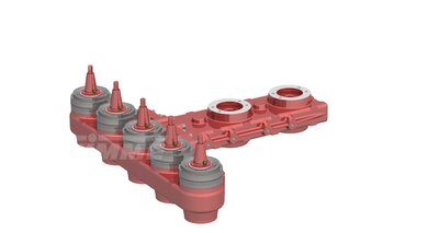 Roller Gearbox 5 Rollers