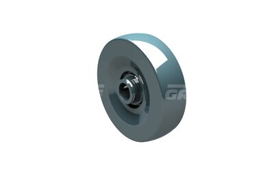 Rolle ohne Kragen A-Ø100 x  I-Ø16,3 x 28mm