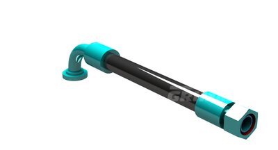 Hose 800 NW20 1x90 215Bar