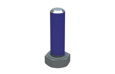 Set Screw M12x40-DIN933-8.8 Galvanized