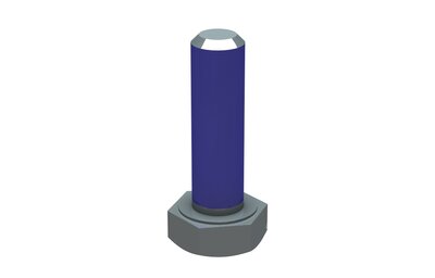 Set Screw M10x35-DIN933-8.8 Galvanized