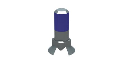 Plough Bolt/Nut M10x30-608